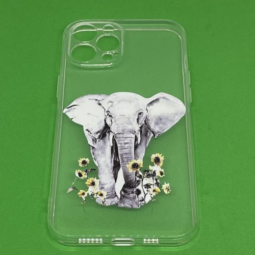 Coque iPhone 12 Pro Max - Éléphant - Protection en Silicone