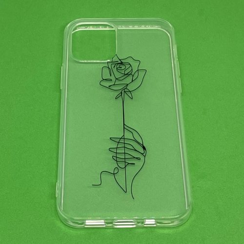 Coque iPhone 12/12 Pro -  Rose - Protection en Silicone