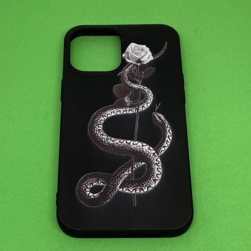 Coque iPhone 12 Pro Max - Serpent - Protection en Silicone
